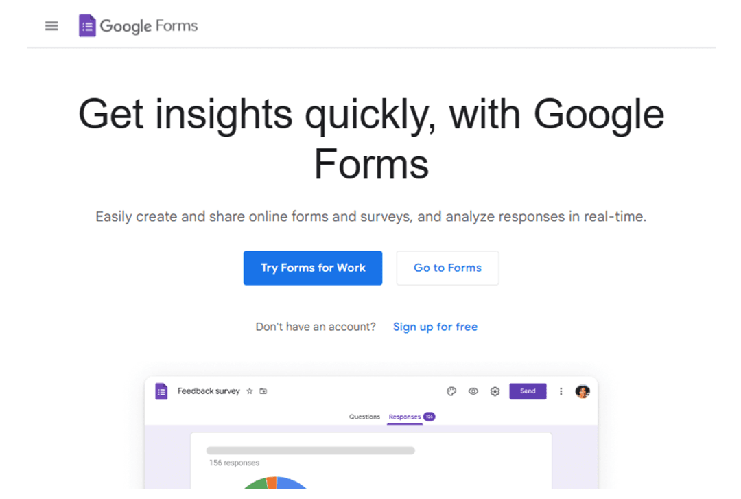 Google forms